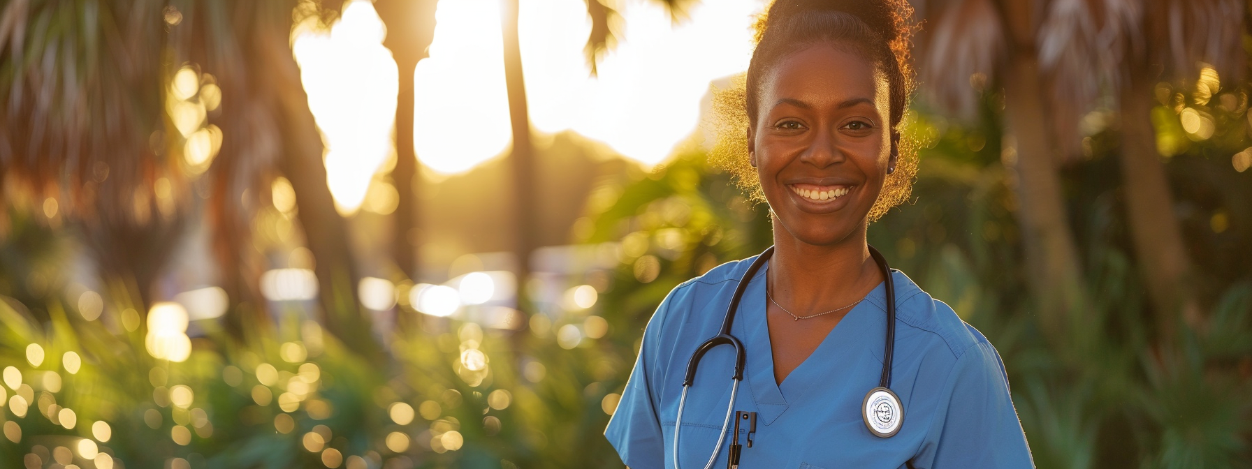 Nurse portrait in Florida