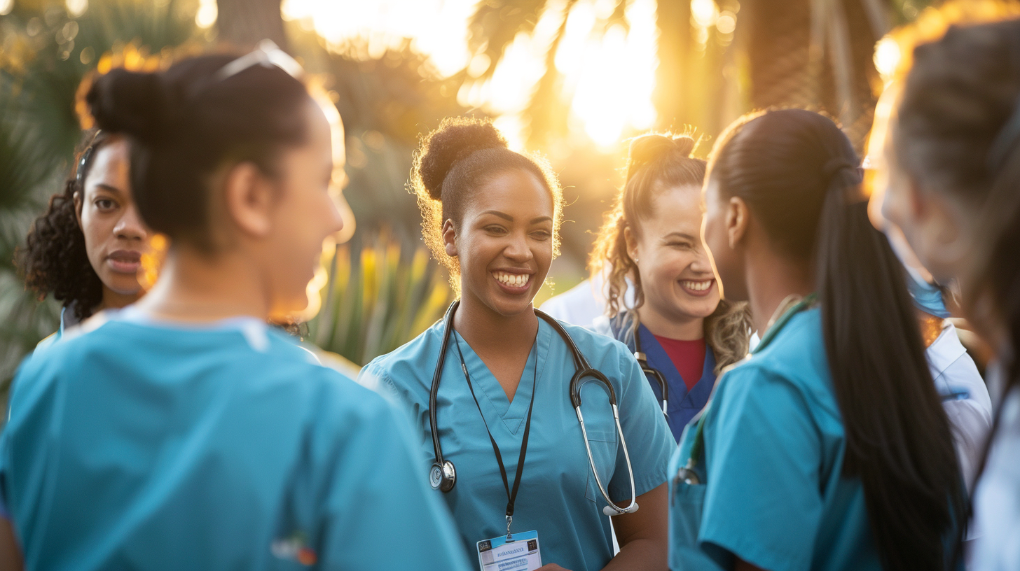 Nurses in community