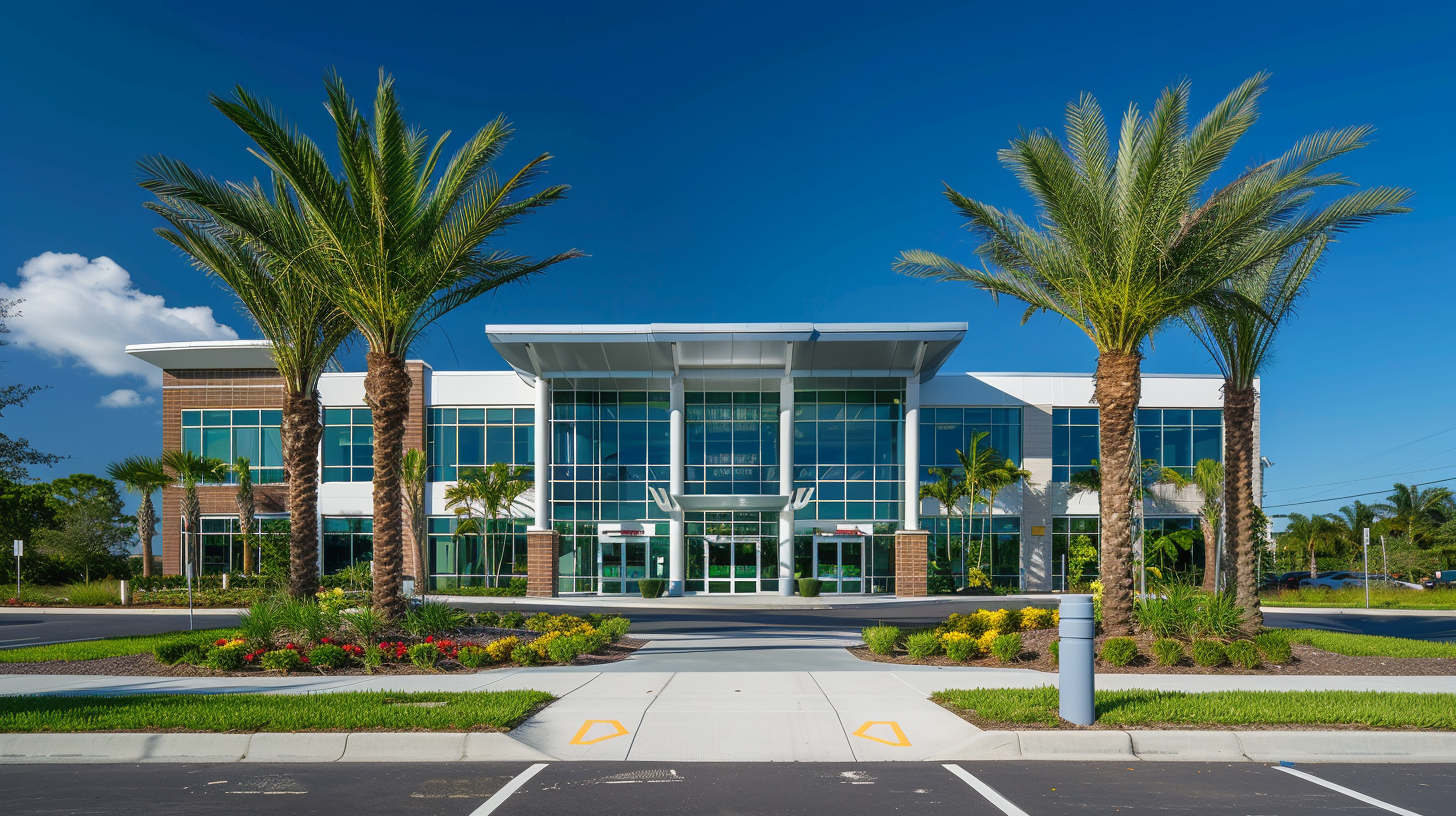 Healthcare office exterior